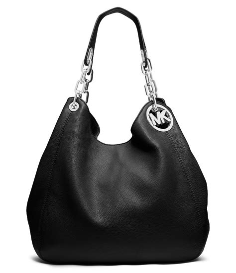 michael kors black leather hobo purse|Michael Kors hobo bag sale.